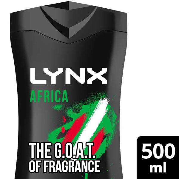 Lynx Africa XXL Bodywash Shower Gel, 500ml