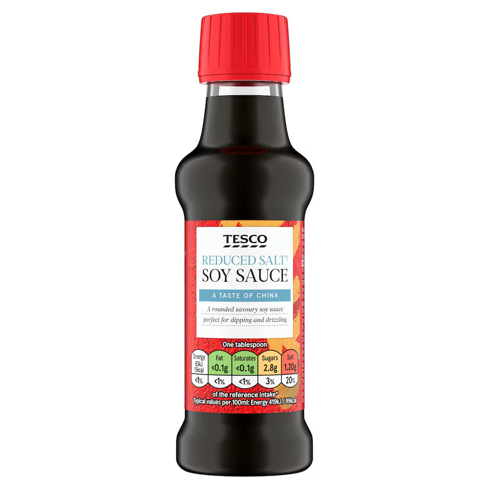 Tesco Reduced Salt Soy Sauce, 150ml