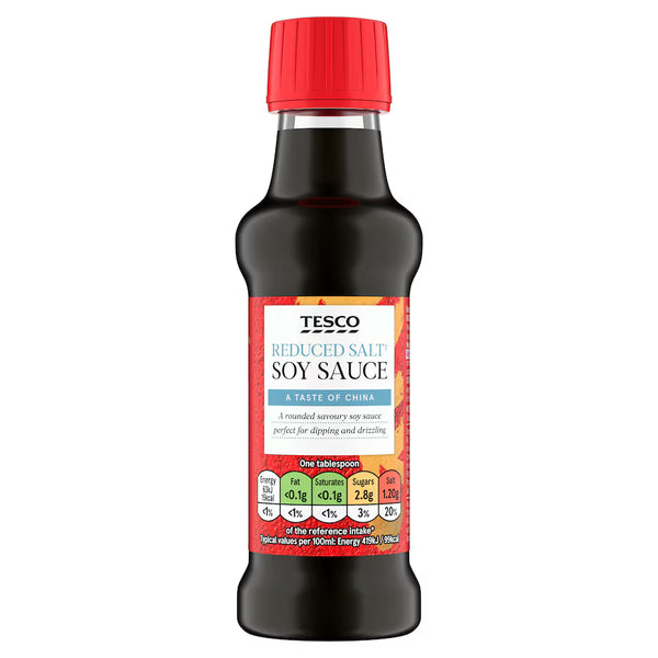 Tesco Reduced Salt Soy Sauce, 150ml