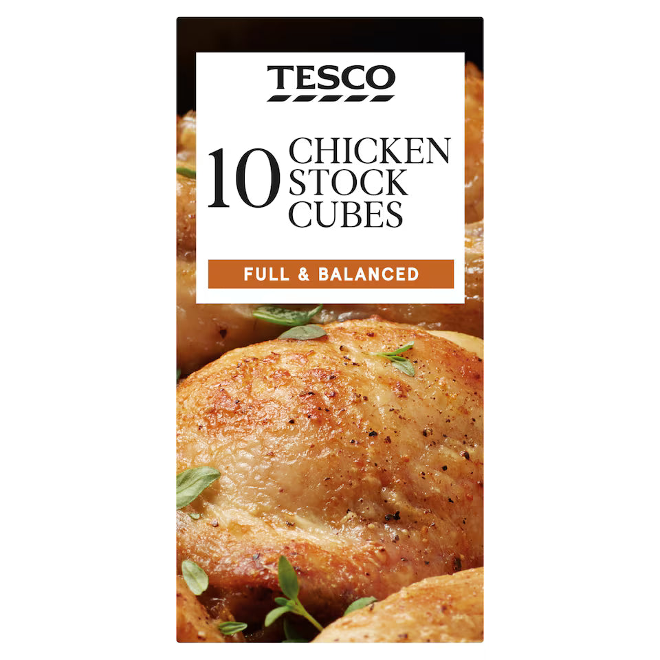 Tesco Chicken Stock Cubes 10 Pack, 100g