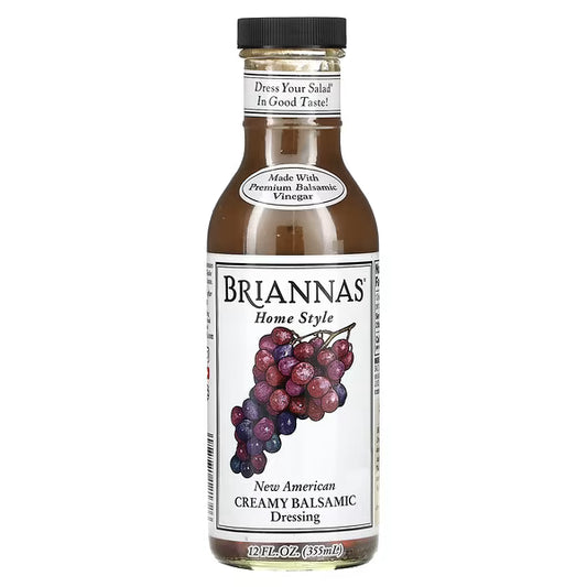 Briannas Home Style New American Creamy Balsamic Dressing 355Ml