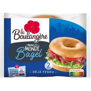 La Boulangere Bagels (x2) 180g