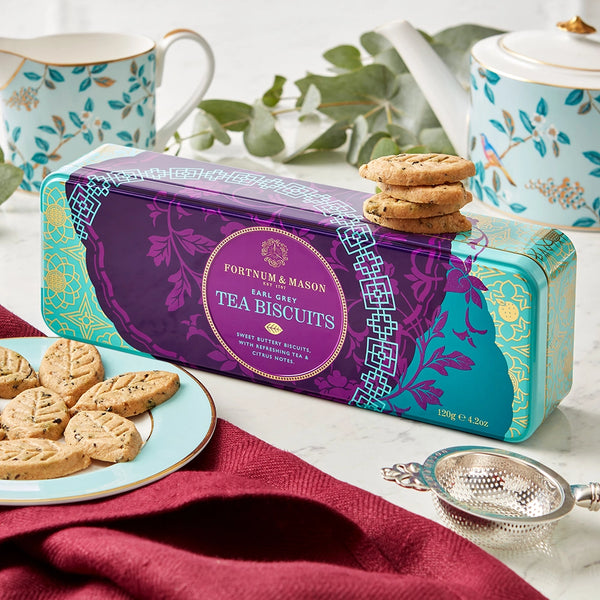 Fortnum & Mason Earl Grey Tea Biscuits, 120g
