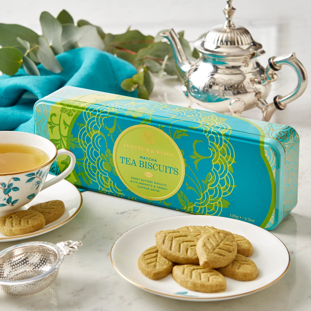 Fortnum & Mason Matcha Tea Biscuits, 120g
