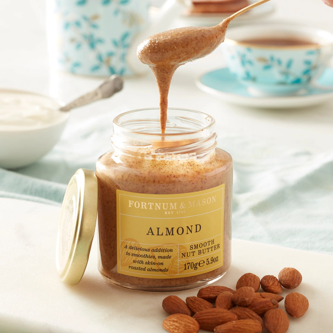 Fortnum & Mason Smooth Almond Butter, Vegan, 170g