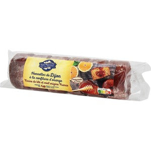 Nos Regions Nonnettes de Dijon au Miel et à l'Orange 200g