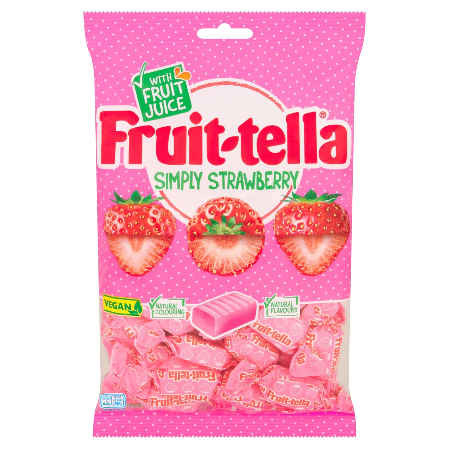 Fruit-tella Simply Strawberry 300g