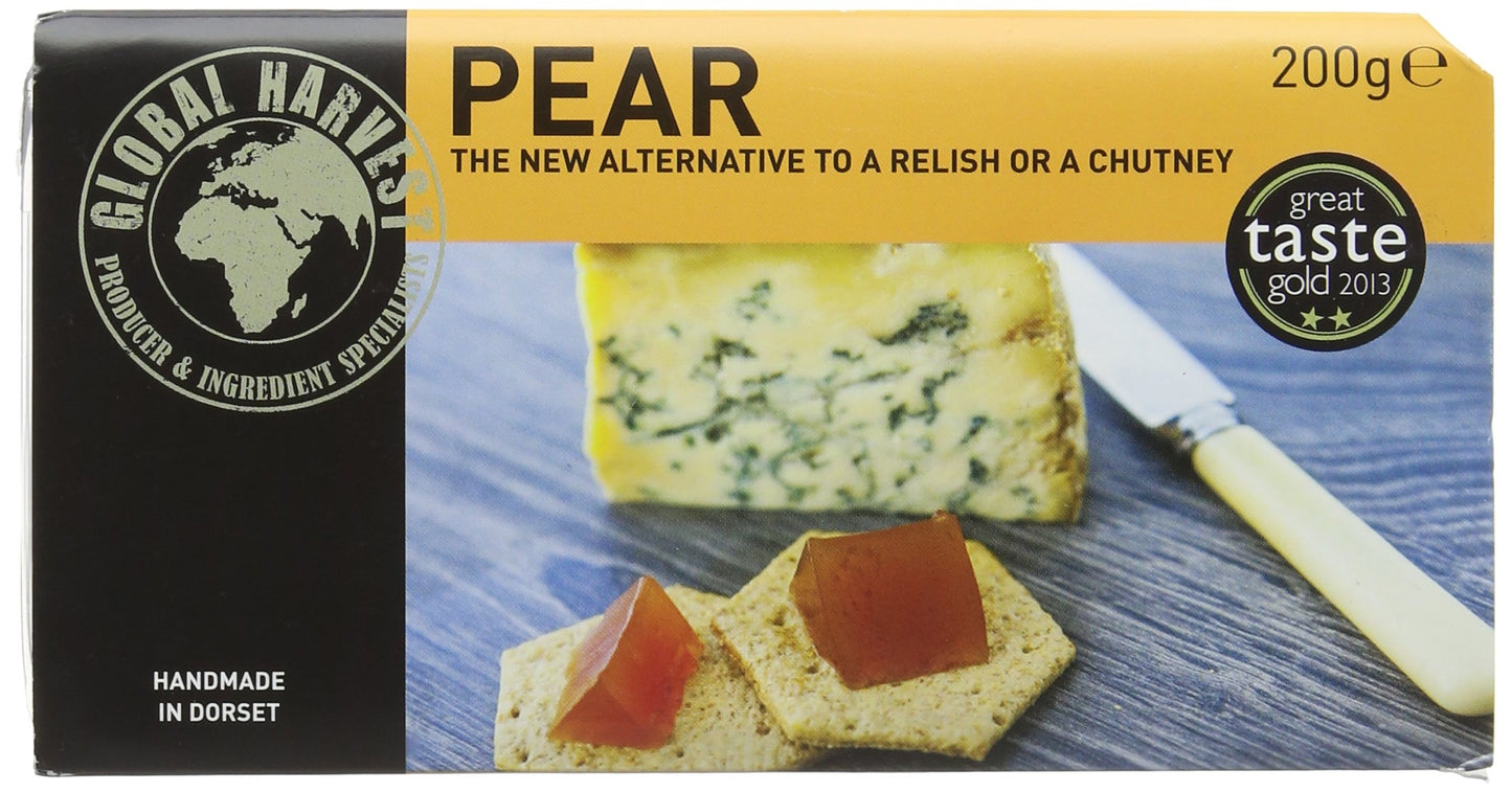 Global Harvest Perfectly Pear Jelly Set Fruit Conserve 200 g