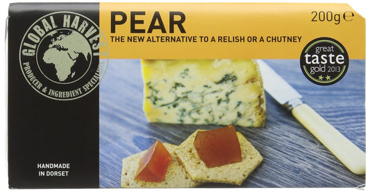 Global Harvest Perfectly Pear Jelly Set Fruit Conserve 200 g