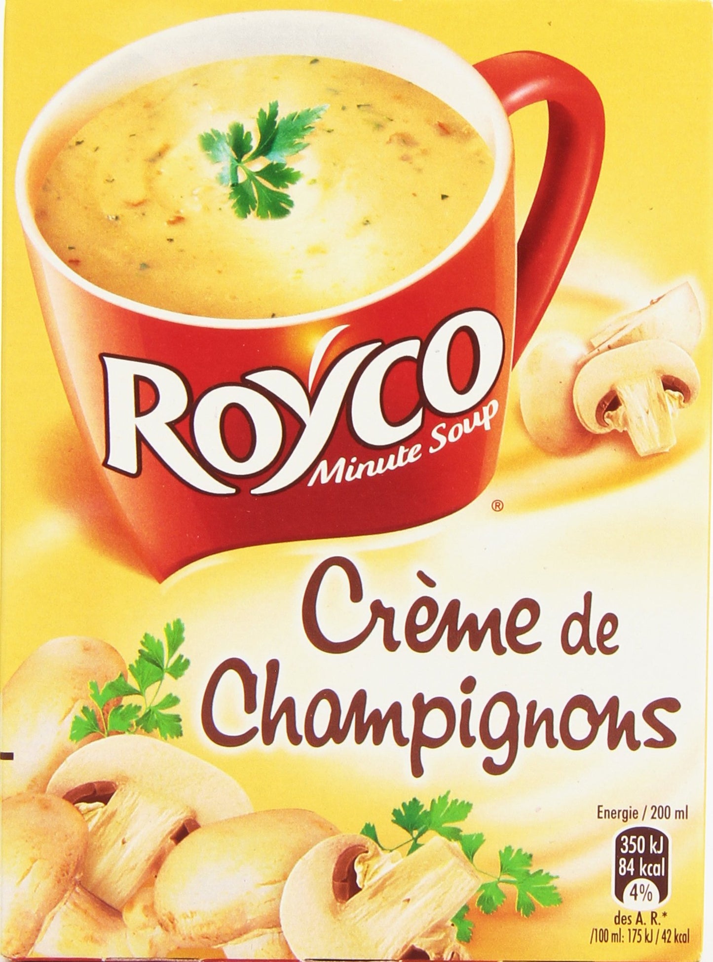 Royco Dehydrated Cream of Mushroom Soup 200 ml – 4 Sachets