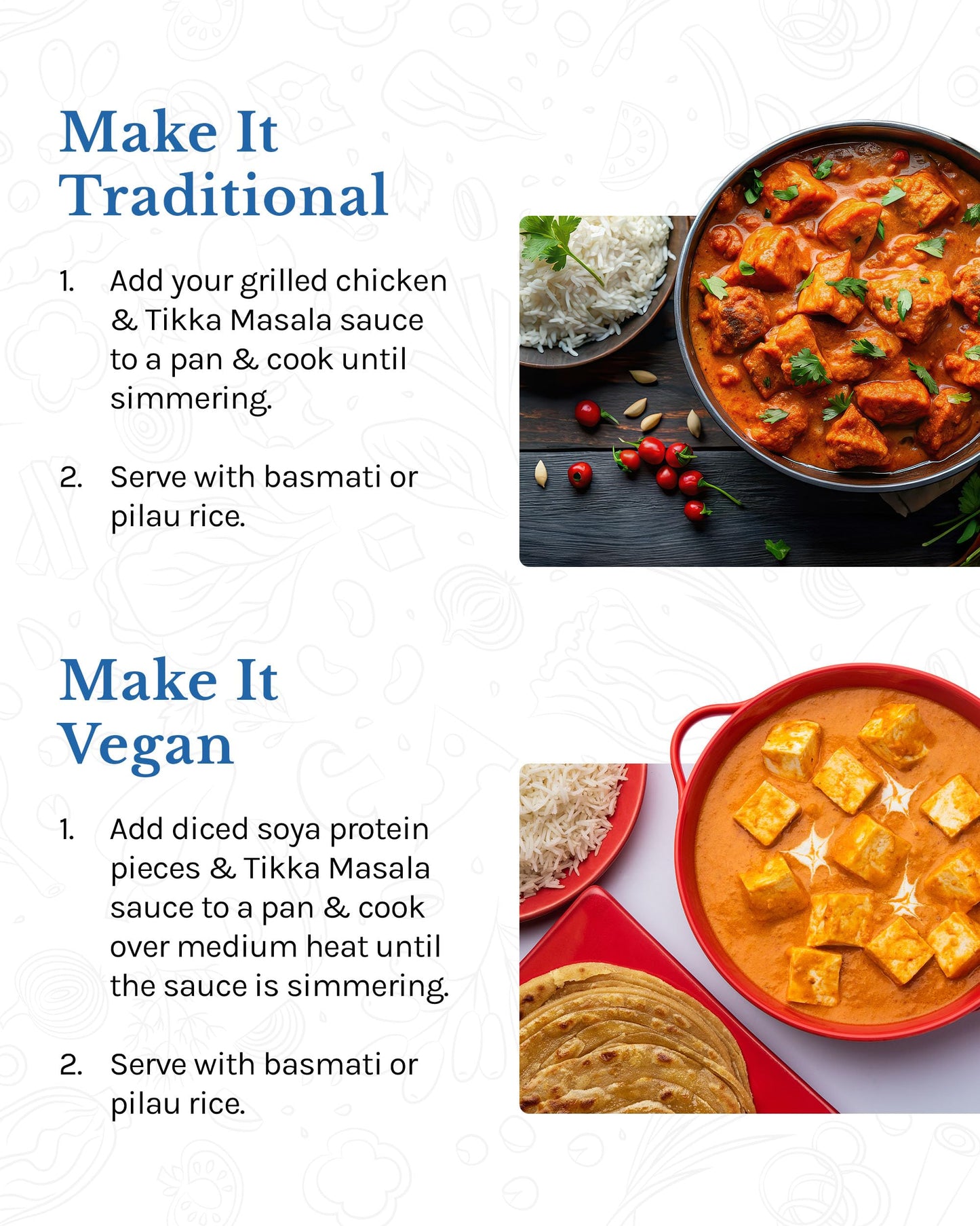 Potts’ Tikka Masala Sauce in Can, Curry Sauce Cans for Vegan & Traditional Meals Made with Roasted Cumin, Curry Leaves, & Smoked Chilli - Easy Open Can, Ready to Use Stock