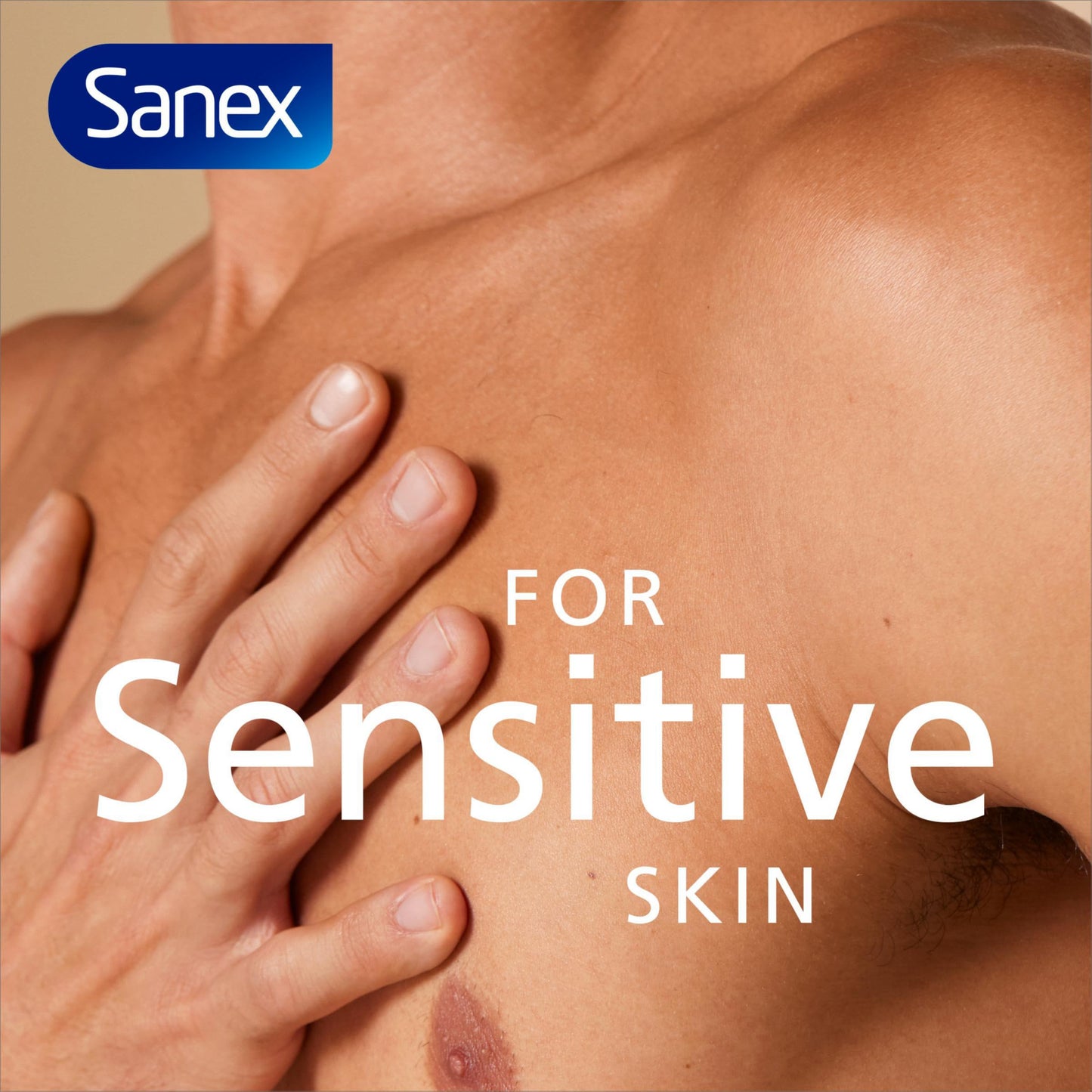 Sanex Expert Skin Health + Micellar Hypoallergenic Shower Gel 515ml, for sensitive skin, body wash for men & women, helps protect skin from pollution, gentle antioxidant formula, with vitamin E