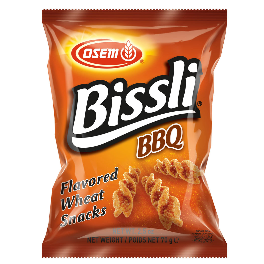 Osem Bissli BBQ Flavoured Wheat Snacks, 70g