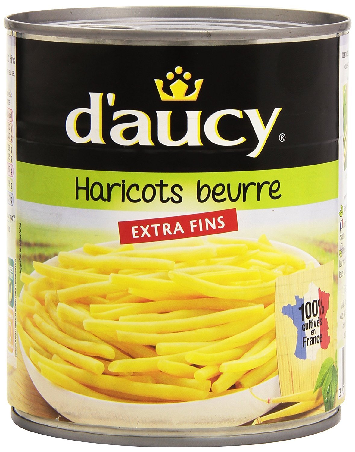 d'Aucy Haricots Beurre Extra Fins 440g