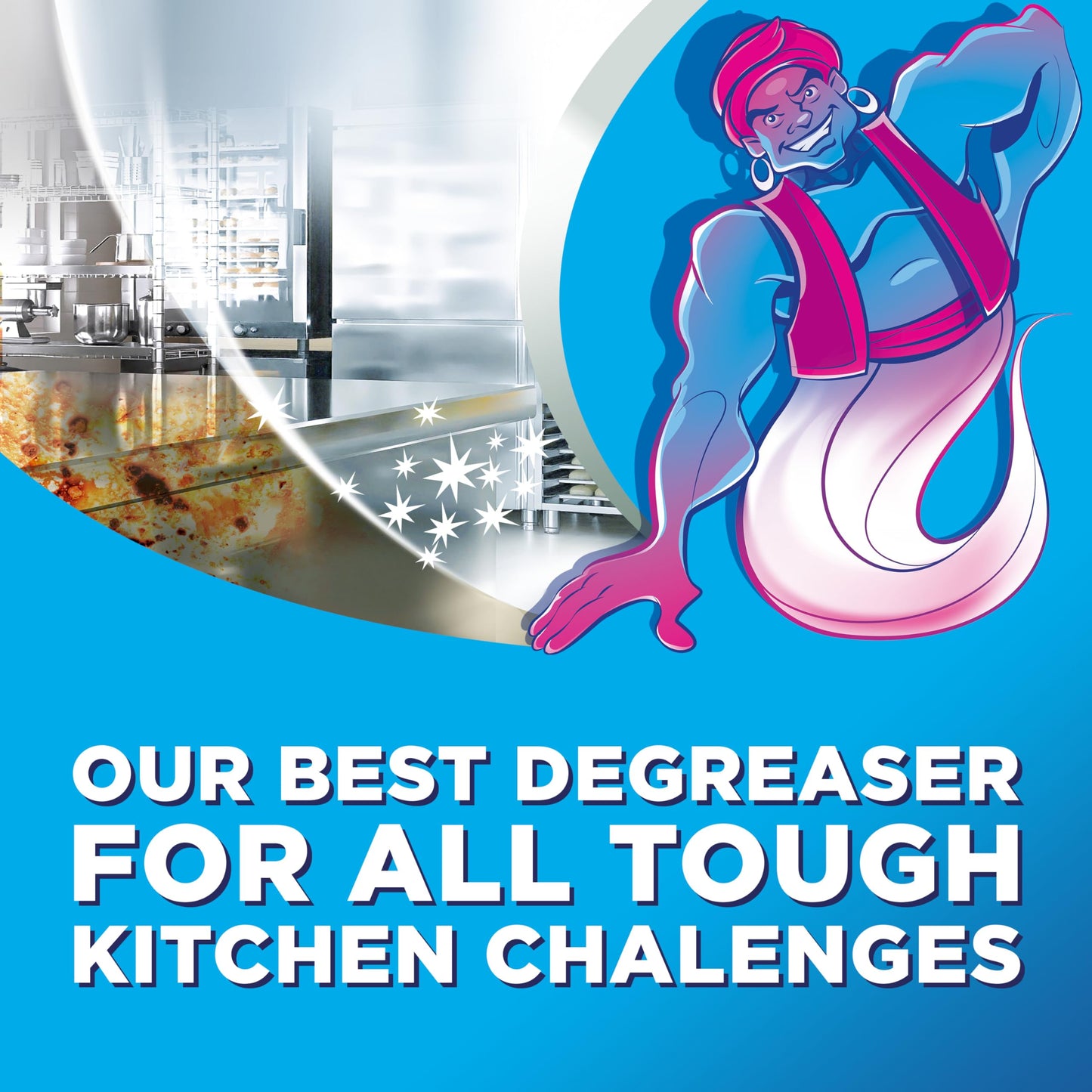 DEEPIO Professional Multipurpose Powder Degreaser 5.5kg, Deepio Professional Best Degreaser For All Tough Kitchen Challenges, Food Contact Safe