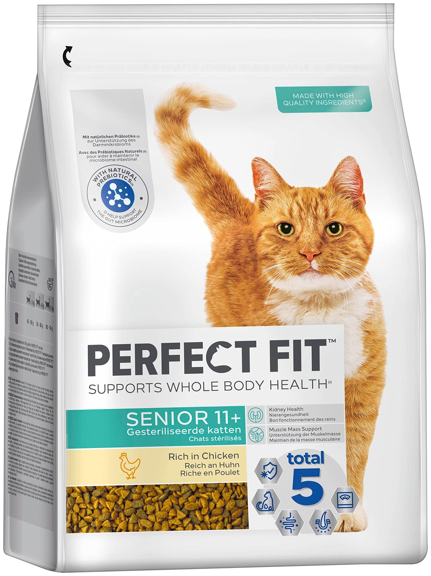 PERFECT FIT Cat Complete Dry Senior 11+ Chicken 2.8kg