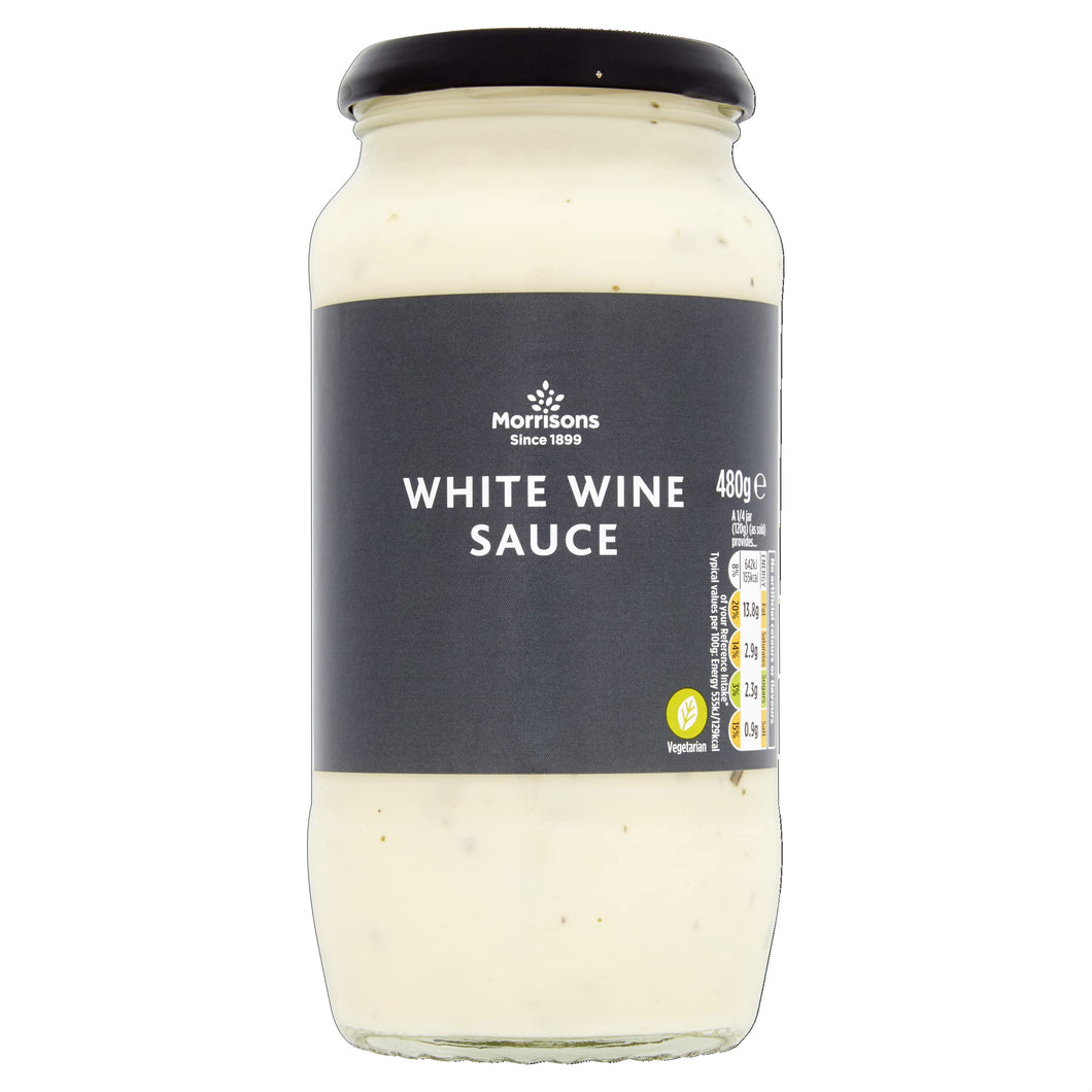 Morrisons White Wine Sauce, 490g