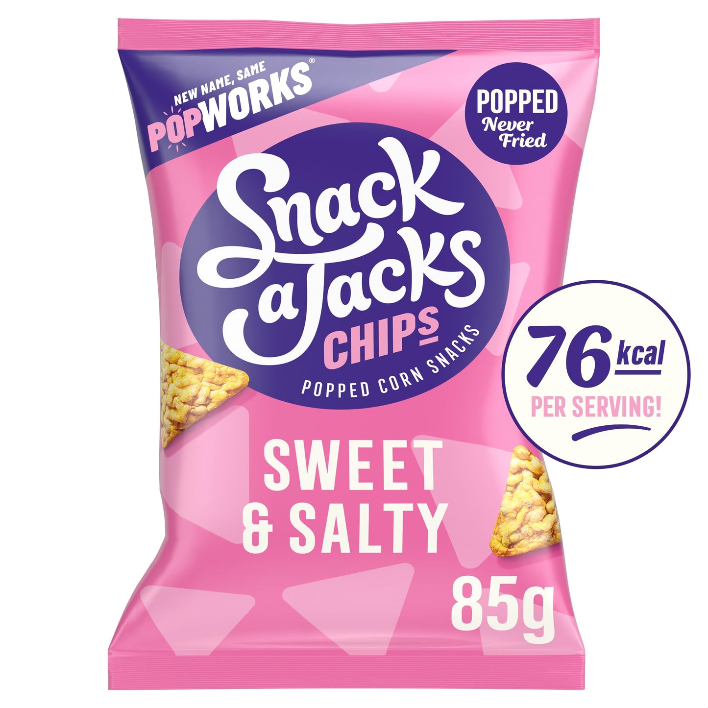 Snack a Jacks Sweet & Salty Sharing Bag Popped Crisps 85g
