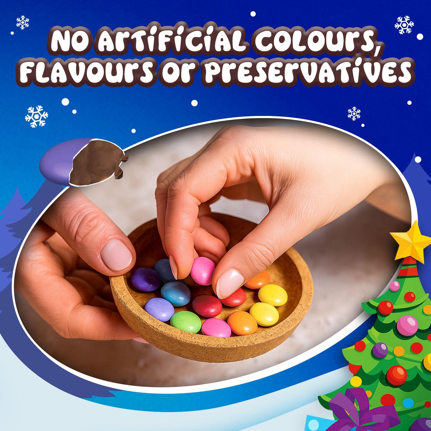 Smarties Milk Chocolate Christmas Penguin 94g | Christmas | Pack of 1