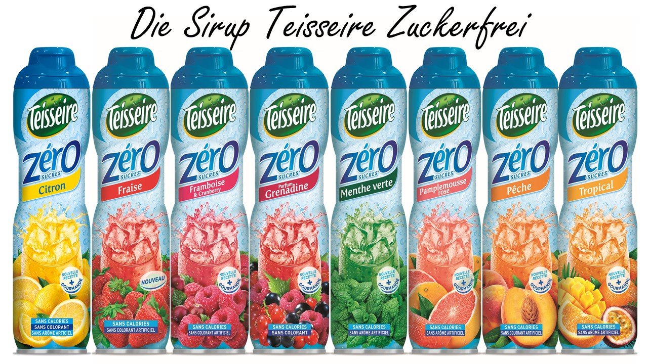 Teisseire Syrup 0% Sugar Green Mint 60cl
