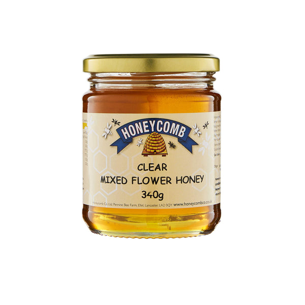 Honeycomb Clear Mixed Flower Honey, 340g