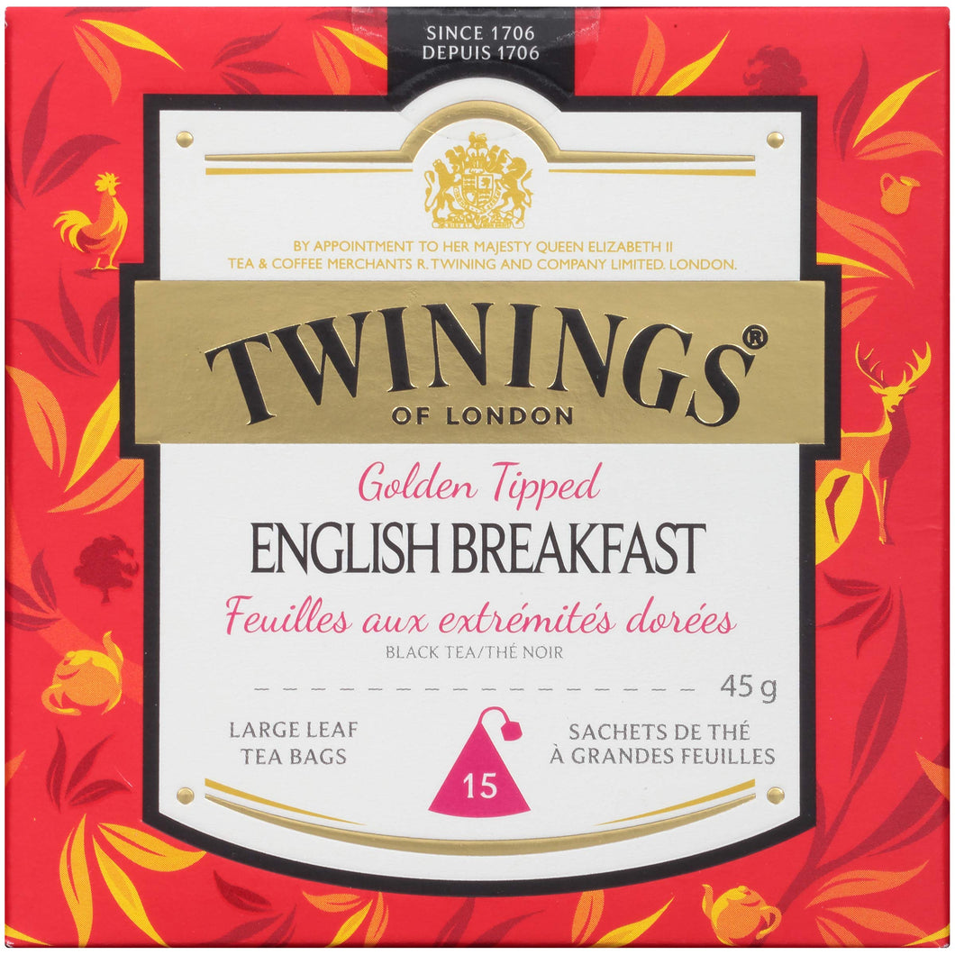 Twinings 15 Golden Tipped English Breakfast