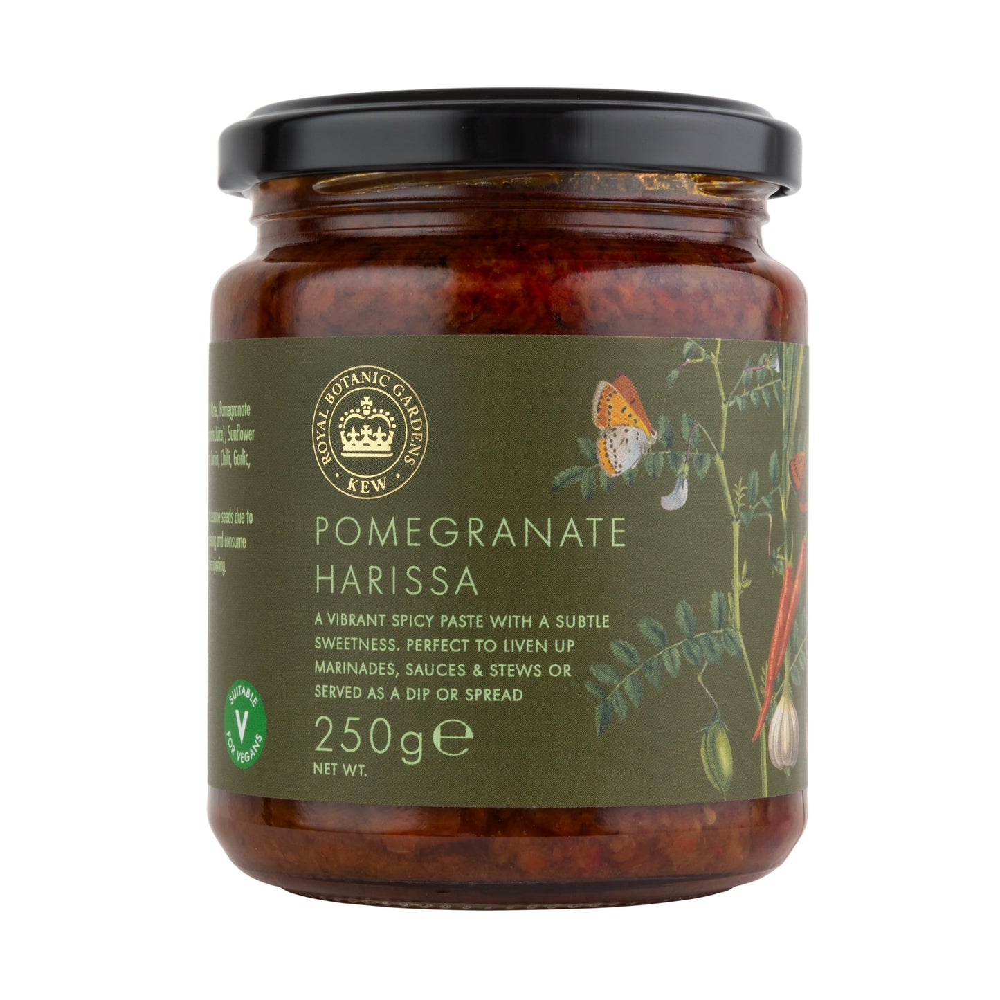 Odysea x KEW Gardens Pomegranate Harissa, 250g