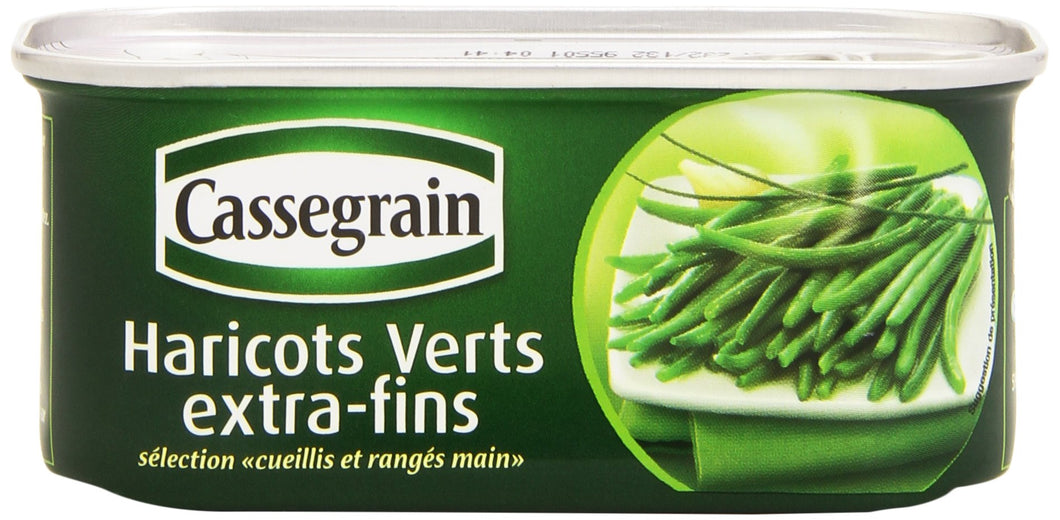 Cassegrain Extra Fine Green Beans 200g (net 110g)