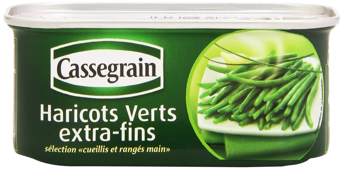Cassegrain Extra Fine Green Beans 200g (net 110g)