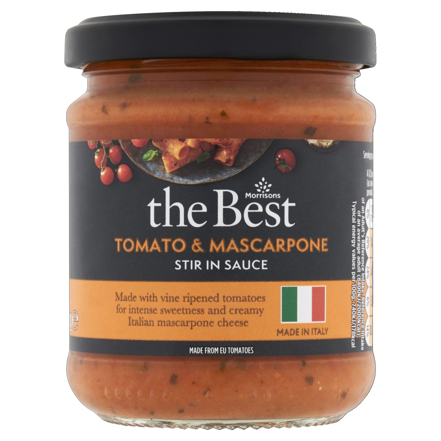 Morrisons The Best Tomato & Mascarpone Sauce, 190g