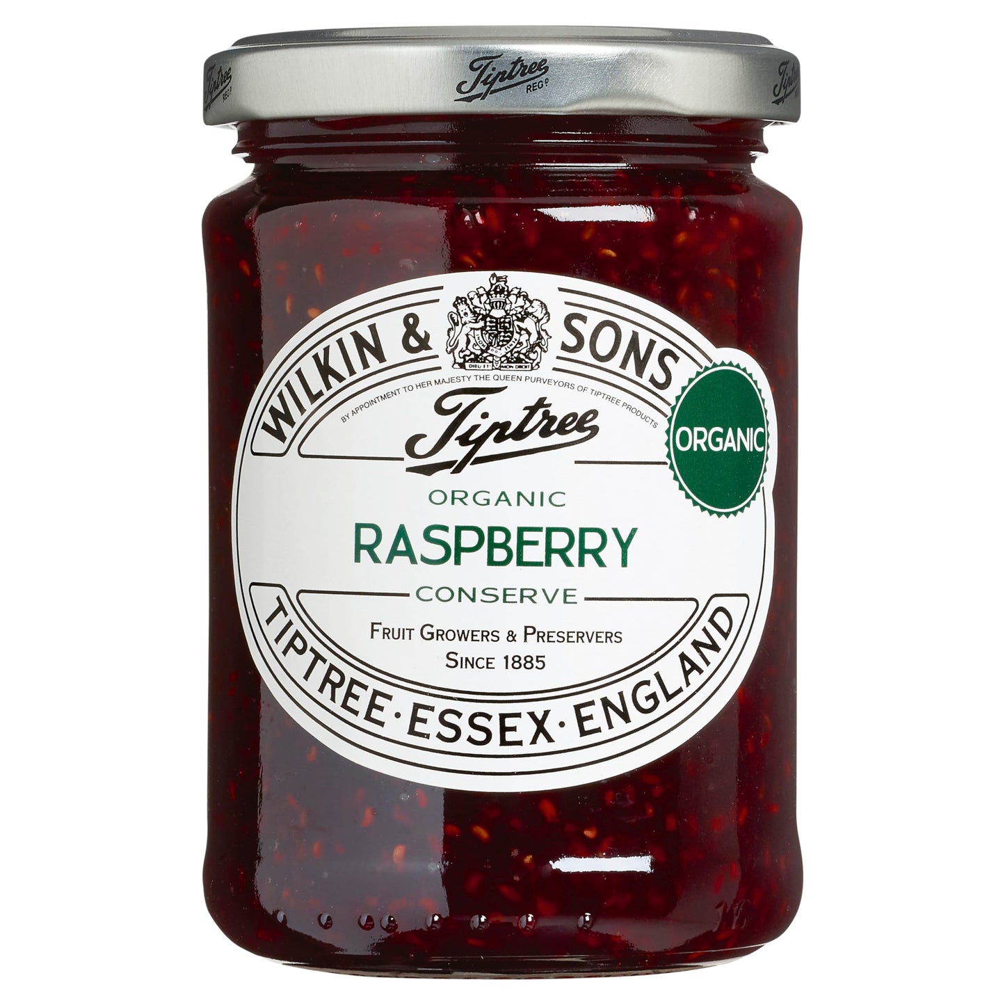 Tiptree Organic Raspberry Conserve 340g