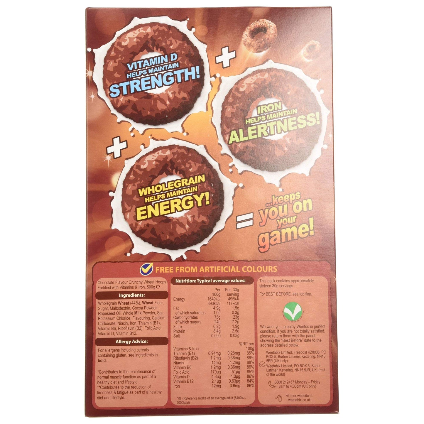 Weetos Chocolatey Hoops, 600g
