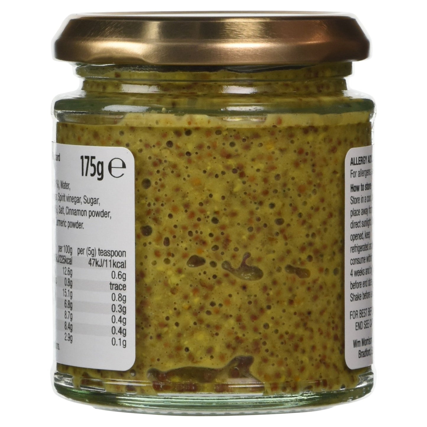 Morrisons Wholegrain Mustard, 175g