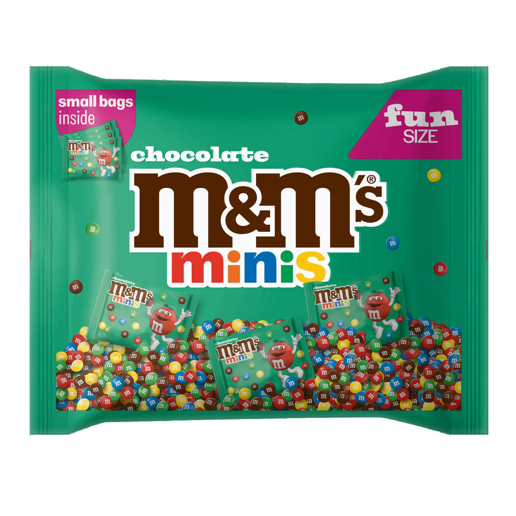 M&M'S Minis Milk Chocolate Fun Size Candy Bags 11x20g (220g)
