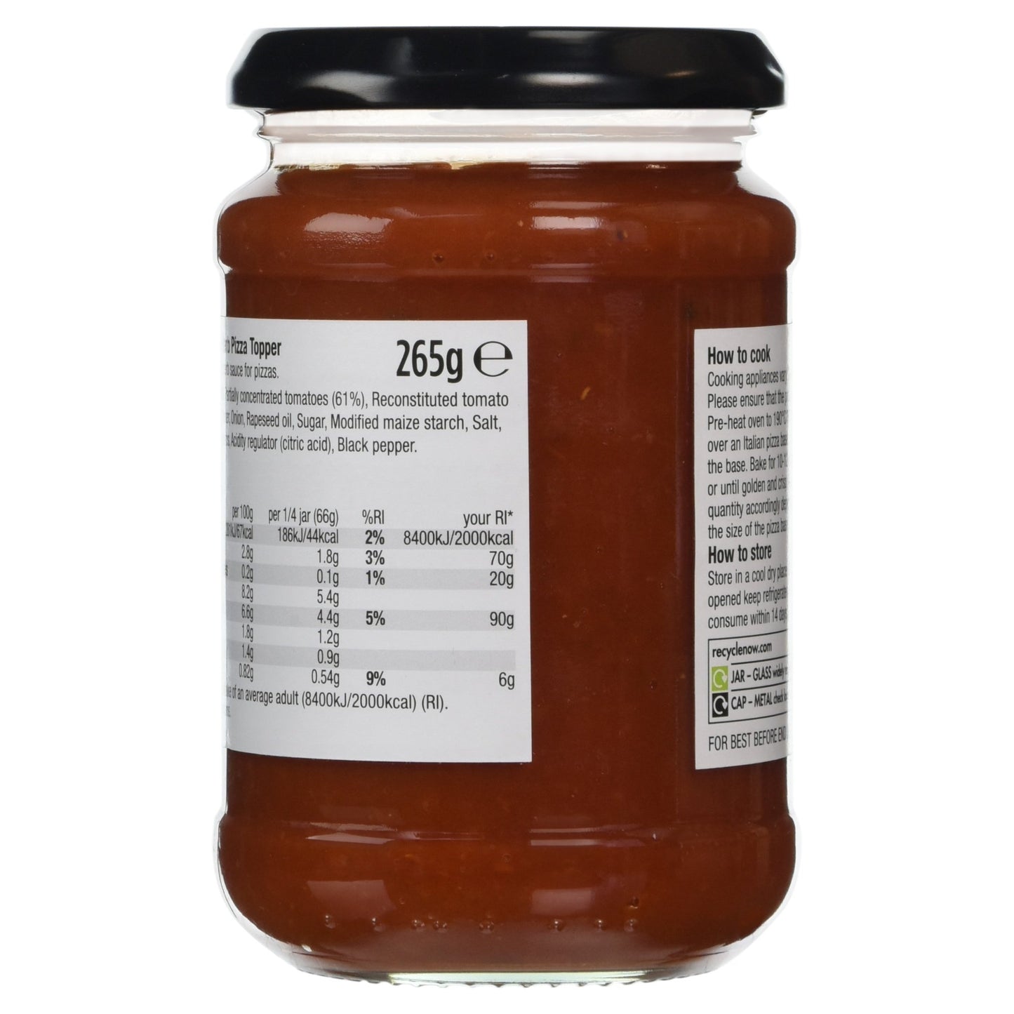 Morrisons Tomato and Herb Pizza Topper, 265g