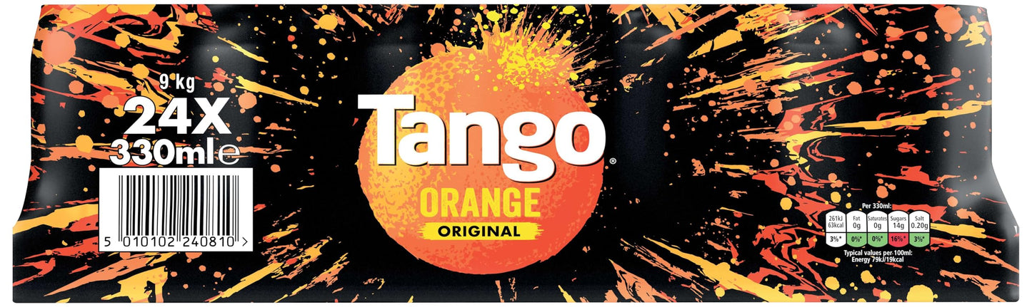 Tango Orange Original Cans 24 x 330ml