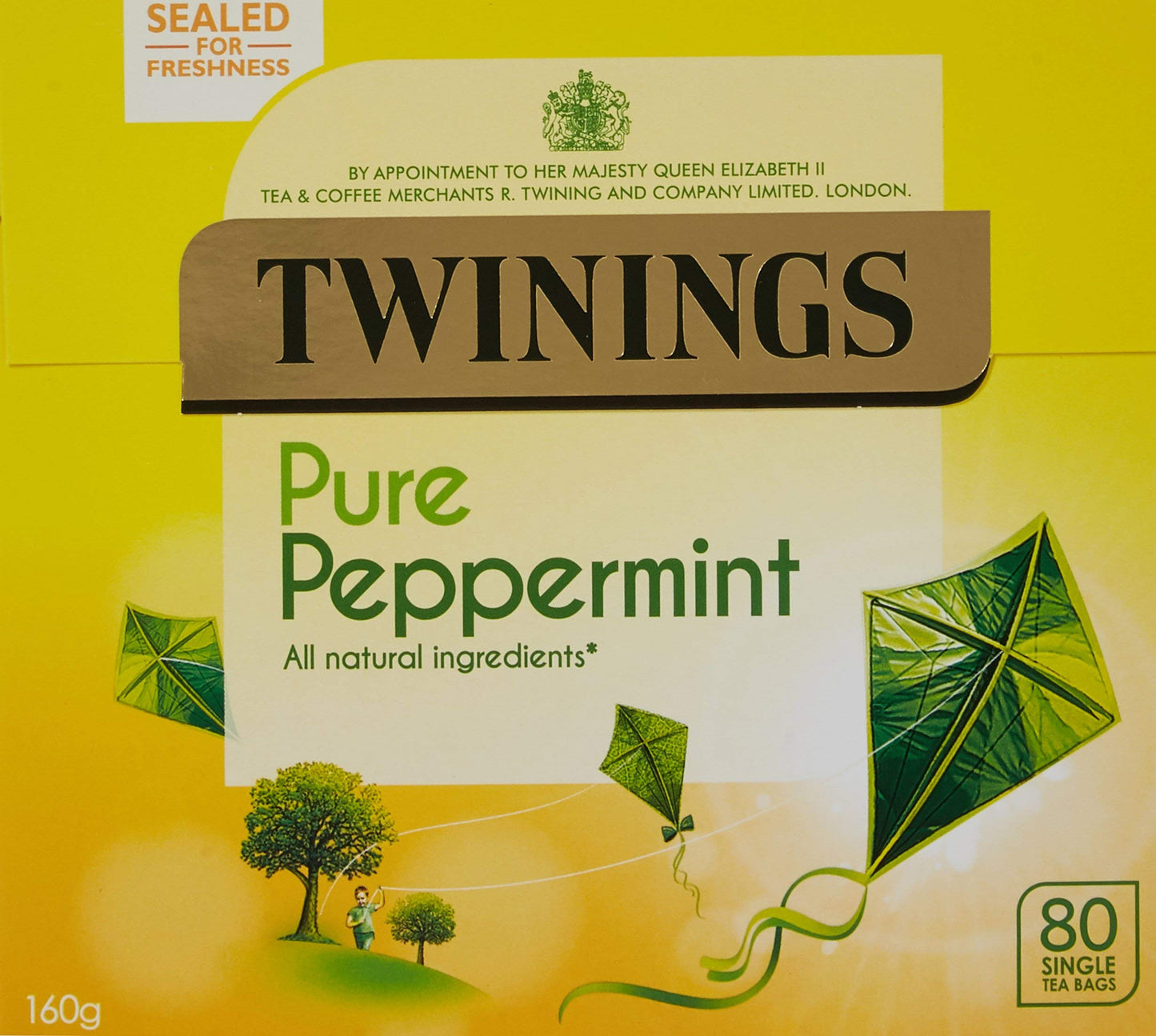 Twinings Pure Peppermint 80 Tea Bags