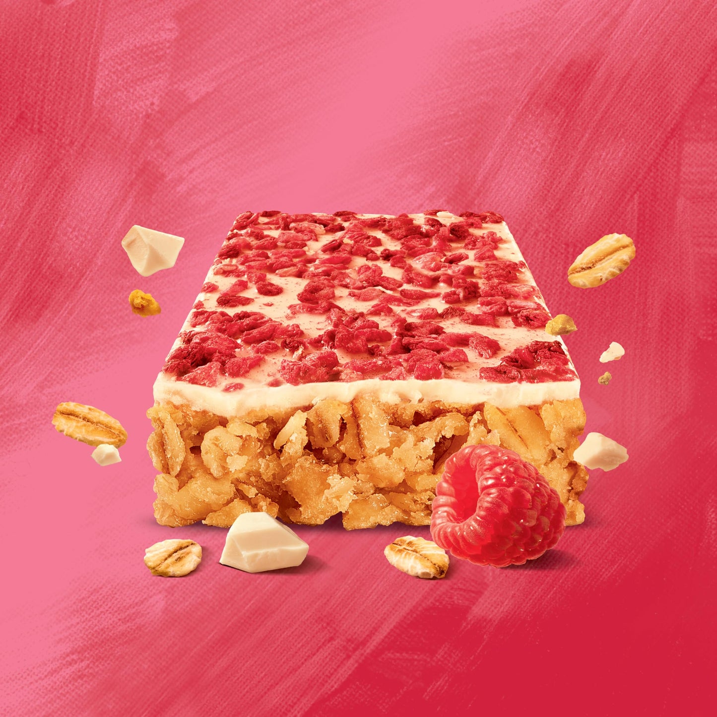JB's TREK Protein Flapjack White Choc Raspberry 3x50g Plant-Based Protein