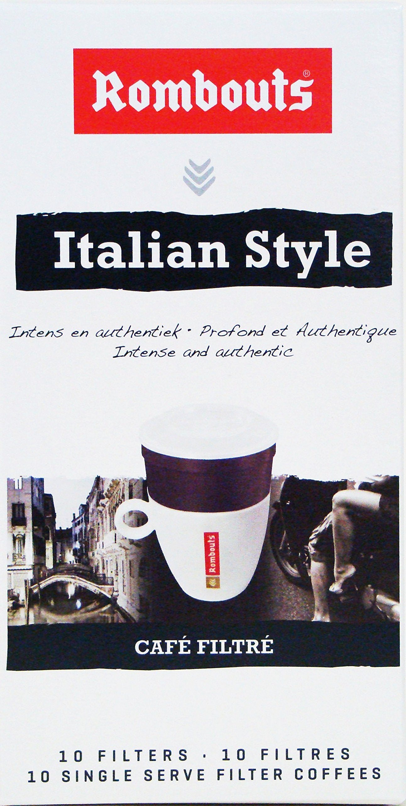 Rombouts Coffee Italian One Cup Filters 62 g