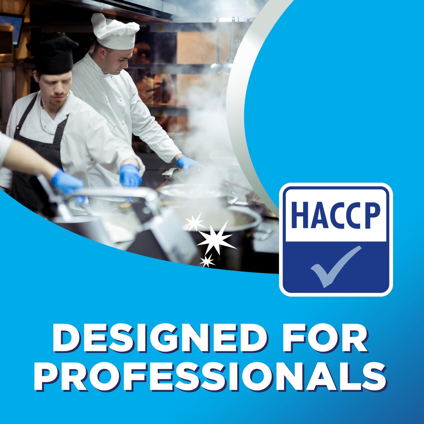DEEPIO Professional Degreaser Spray 6x800ml, Effortless Grease Cutting, 40 Percent Faster, Food Contact Safe