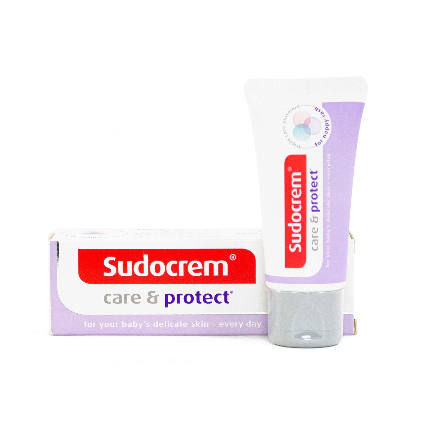 Sudocrem Nappy Rash Cream Kit, Includes Care & Protect 30g, Antiseptic Healing Cream 125g, My Little Sudocrem 22g, Nappy Rash Treatment