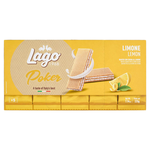 LAKE, Poker, Wafers with Cream and 3 Layers Friable Wafers