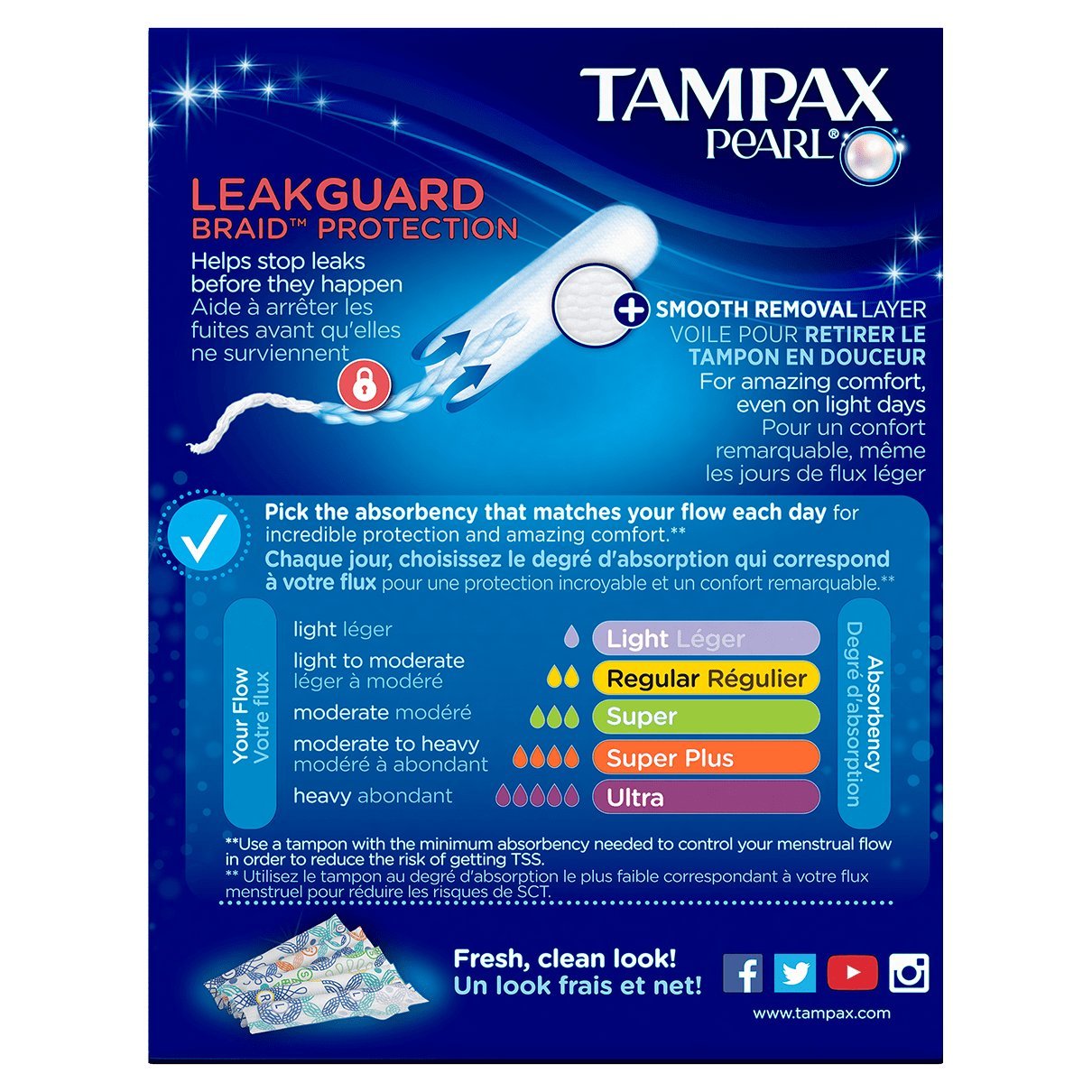 TAMPAX PEARL REGULAR 18