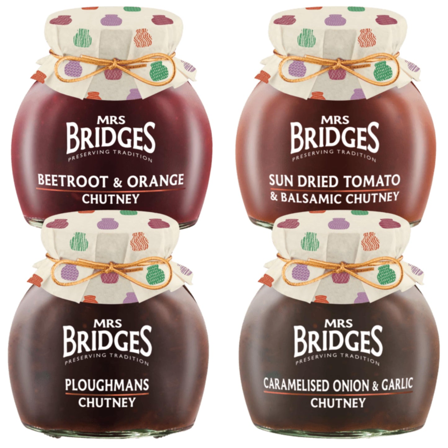 Mrs Bridges Chutney Collection, Made in Scotland
