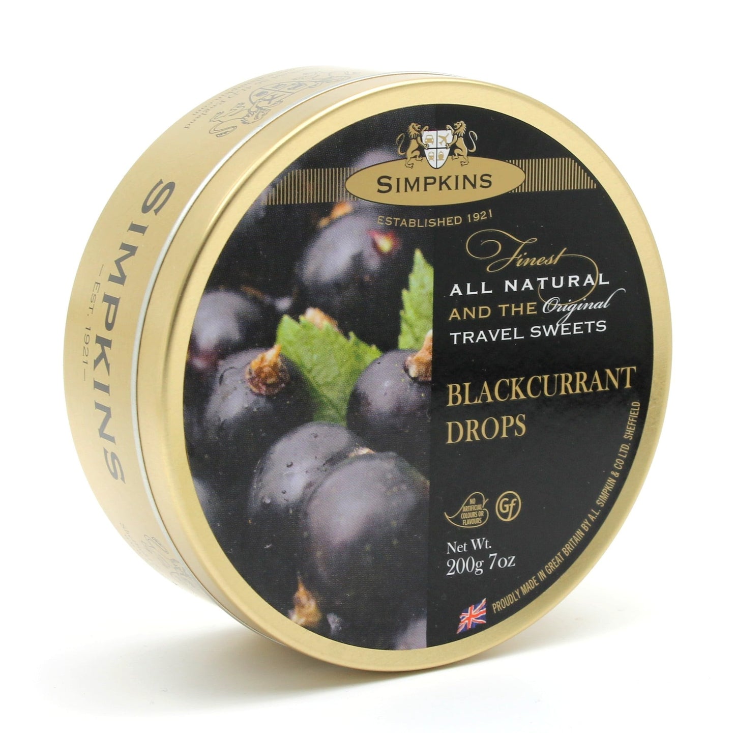 Simpkins Blackcurrant Drops Travel Sweets