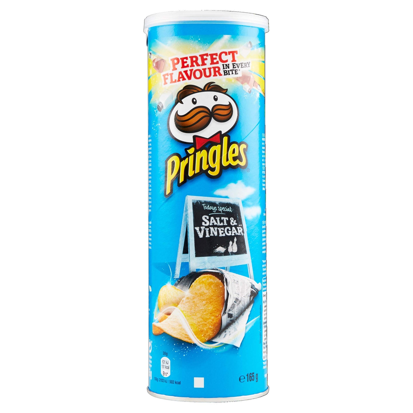 Pringles Salt & Vinegar, 165g