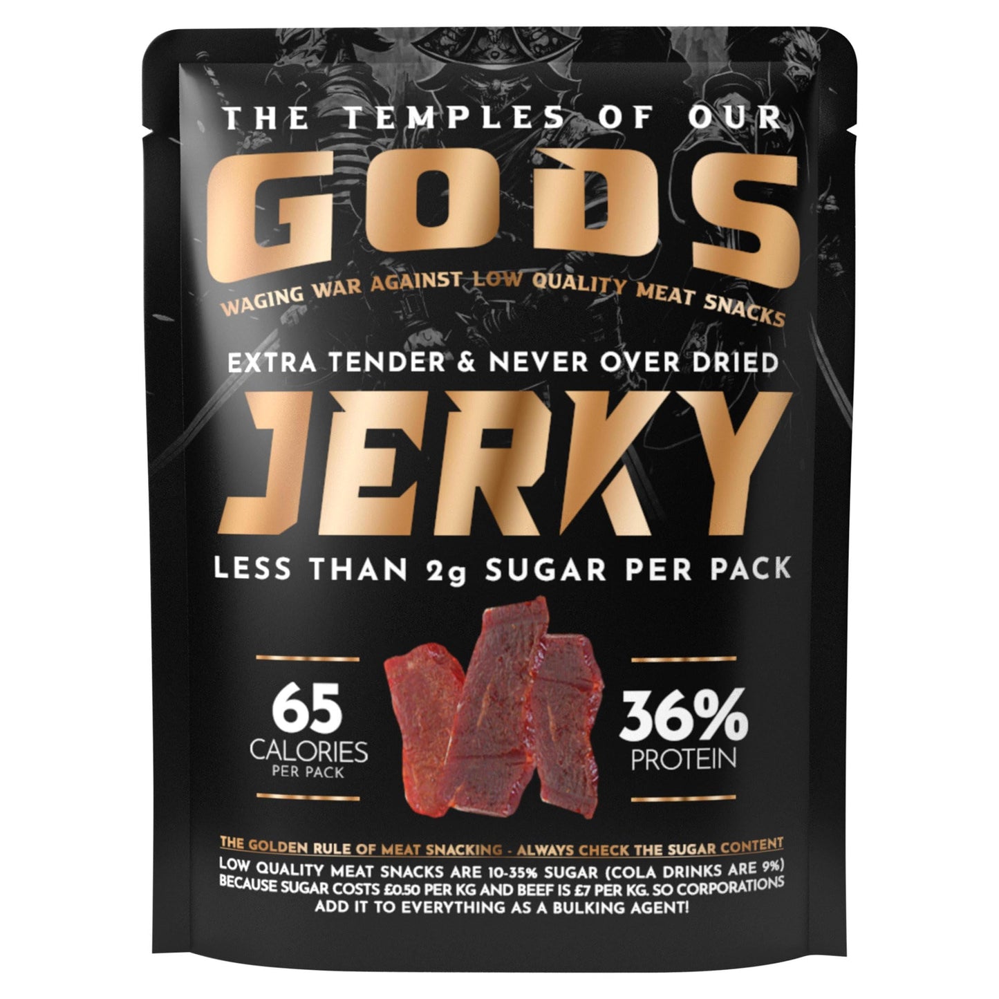 The Temple of Our Gods Jerky 25g
