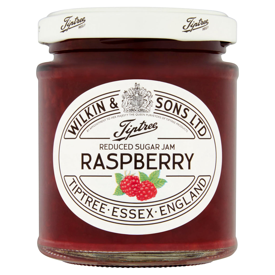 Tiptree Reduced Sugar Jam Raspberry, 200g