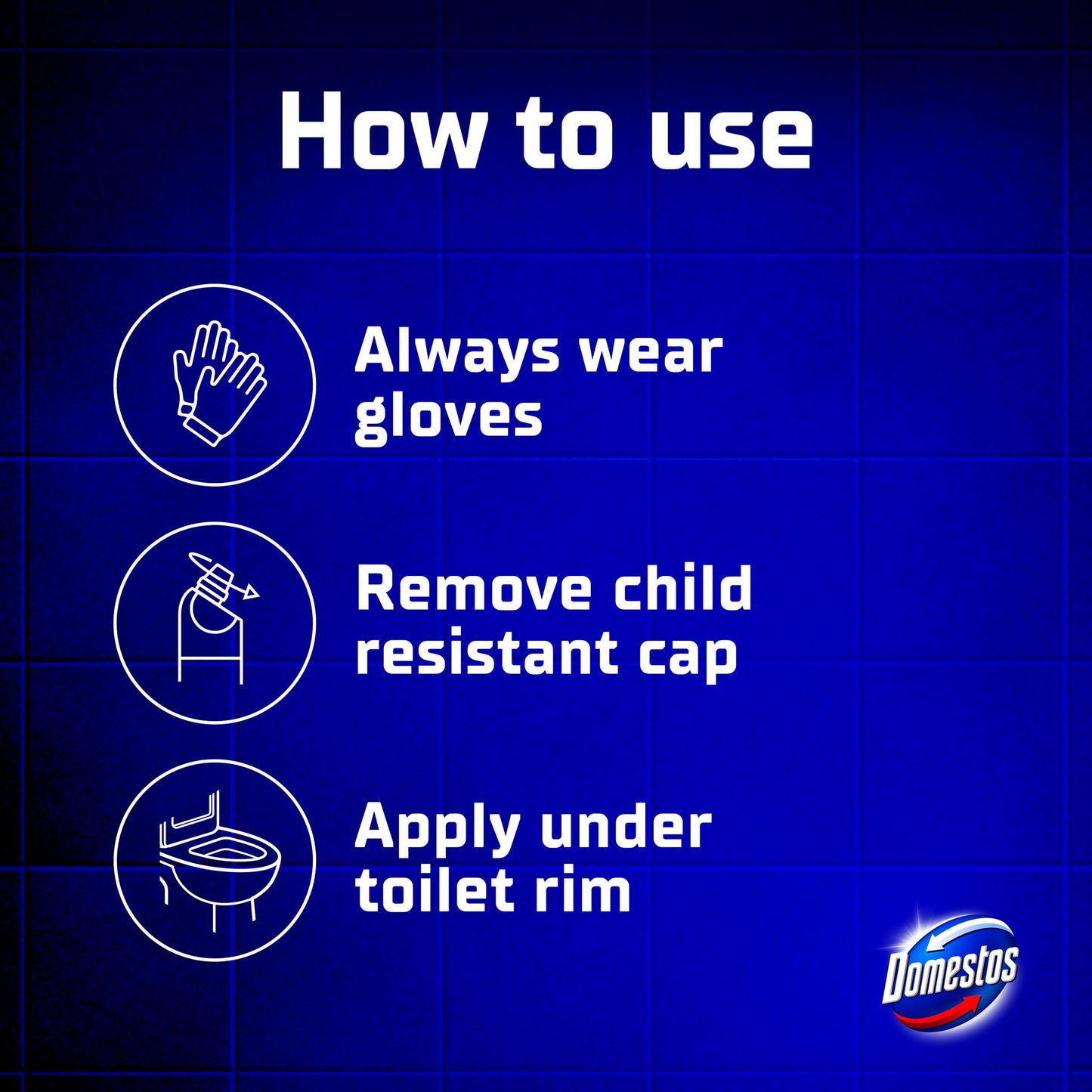 Domestos Pink Power Thick Bleach eliminates 99.9% of bacteria and viruses disinfectant to prevent the build-up of limescale for up to 3x longer 750 ml