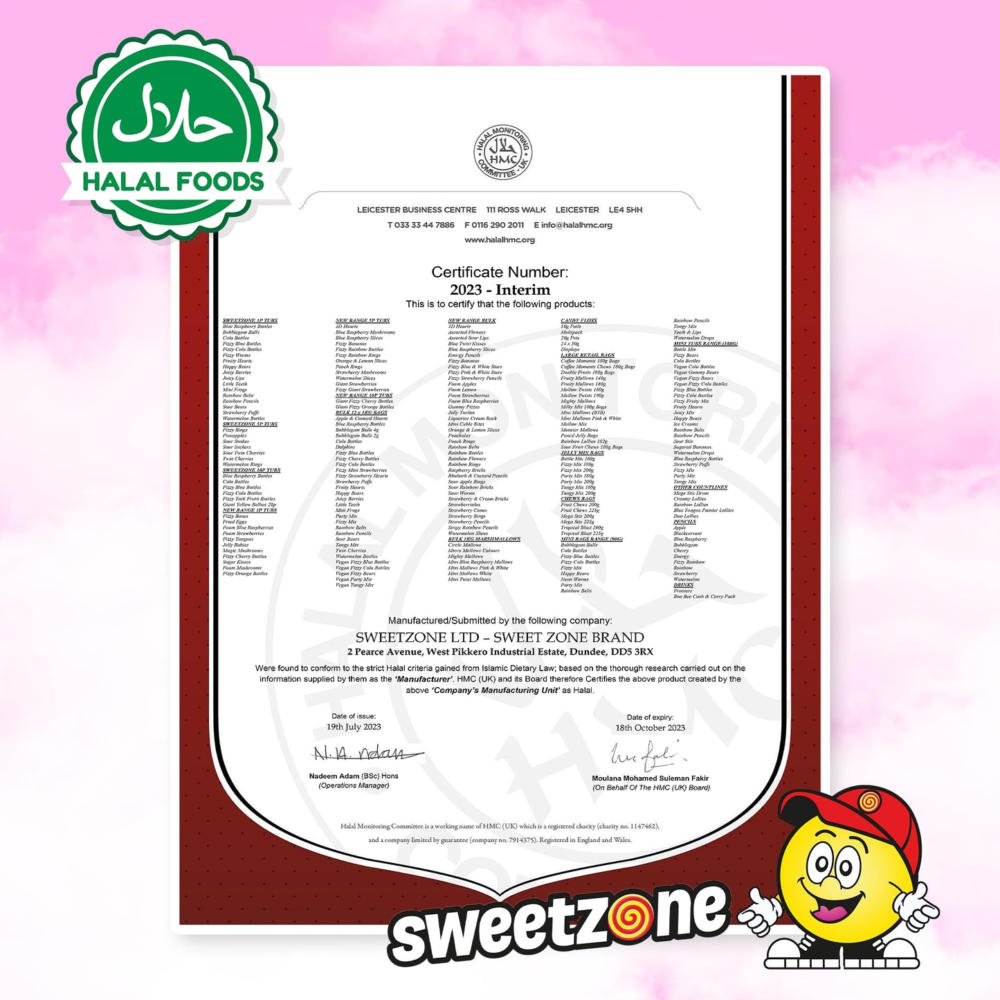Sweetzone Candy Floss Halal Sweets Tub 20g x 12 Pack, Sweets Bulk, Retro Sweets, Cotton Sweets, Sweet Box, Bulk Sweets, Candy for Sweet Bags, Sweet Tub Delight, Bulk Candy
